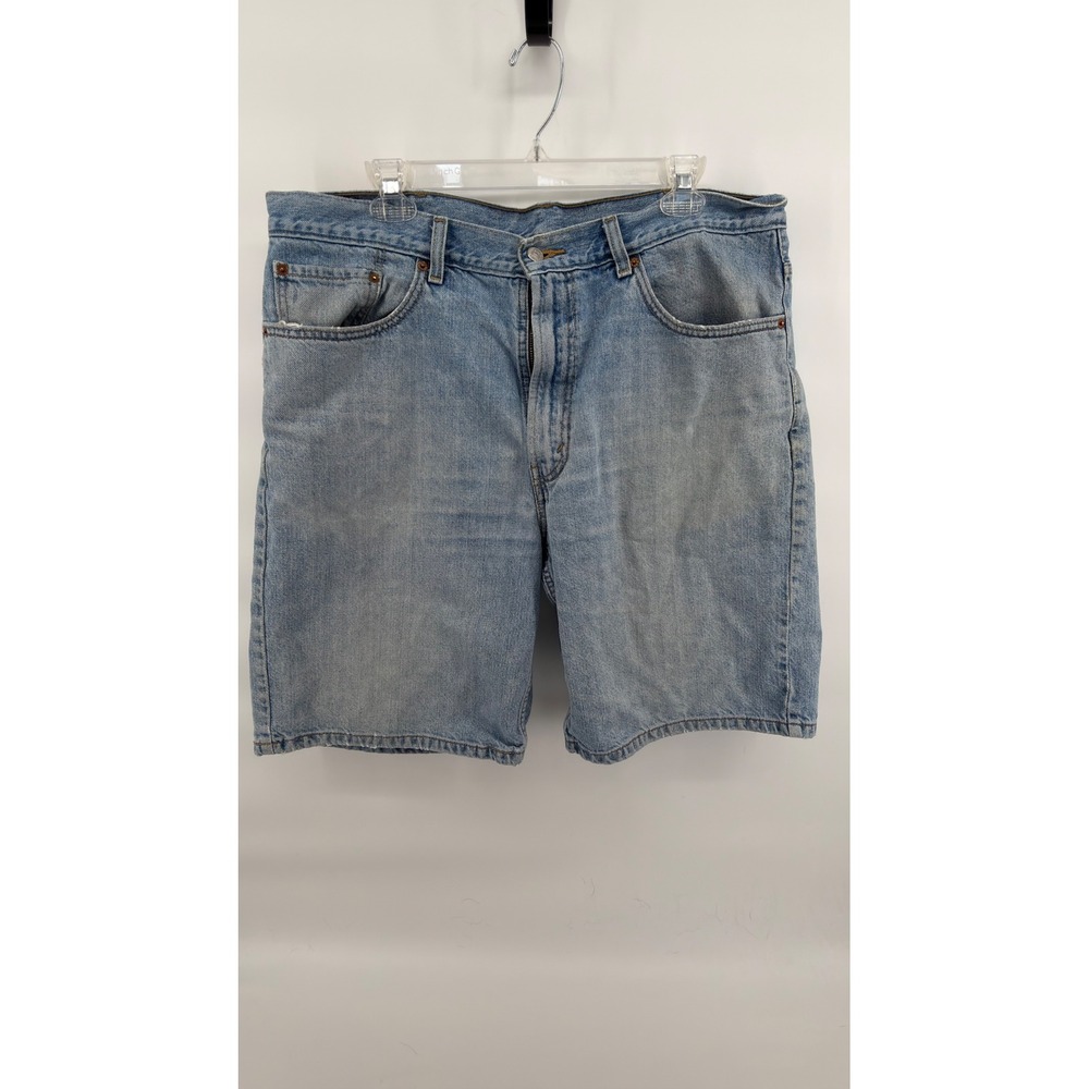 Levi's 550 Men's Relaxed Fit Denim Shorts Light Wash W38 Jean Shorts Y2K 2007